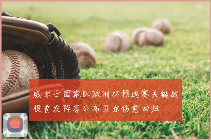 威尔士国家队欧洲杯预选赛关键战役首发阵容公布贝尔伤愈回归