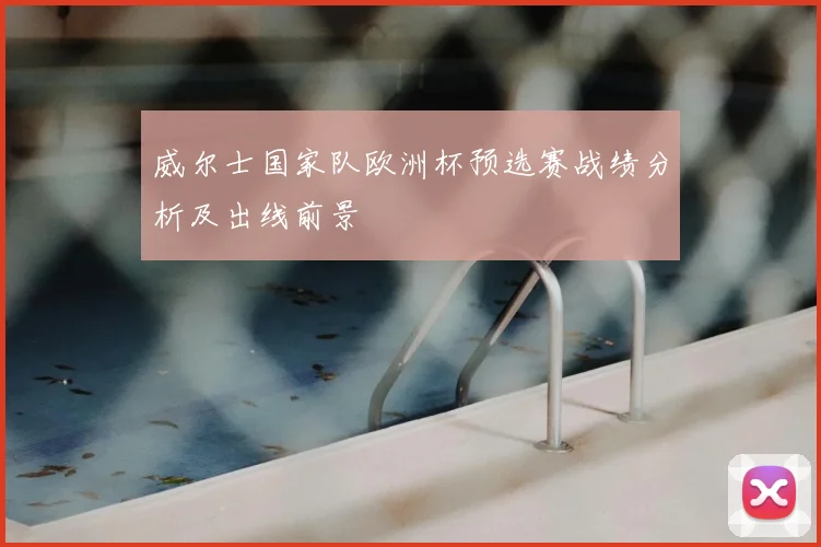 威尔士国家队欧洲杯预选赛战绩分析及出线前景